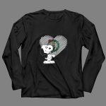 Snoopy Heart Boston Celtics Basketball Fans 4 Long Sleeves