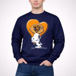Snoopy Heart Chicago Bears NFL Fan 3 Sweatshirt