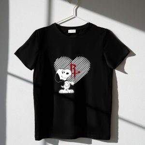 Snoopy Heart Fans Love Houston Rockets 1 T Shirt