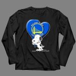 Snoopy Heart Golden State Warriors 4 Long Sleeves