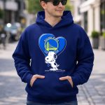 Snoopy Heart Golden State Warriors 8 Hoodie