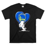Snoopy Heart Golden State Warriors T Shirt 6