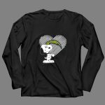 Snoopy Heart Los Angeles Chargers Fans 4 Long Sleeves
