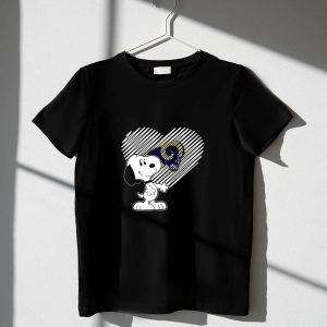 Snoopy Heart Los Angeles Rams Fan Favorite 1 T Shirt