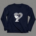 Snoopy Heart Los Angeles Rams Fan Favorite 6 Long Sleeves