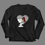 Snoopy Heart Number One Arizona Diamondbacks Fan 4 Long Sleeves.jpg
