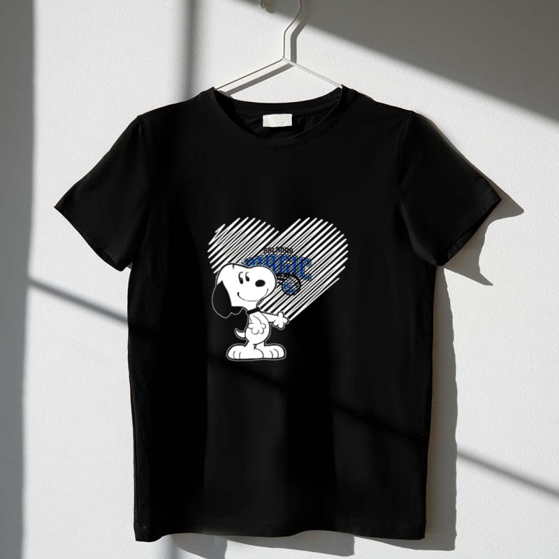 Snoopy Heart Orlando Magic Fans 1 T Shirt