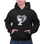 Snoopy Heart Sacramento Kings Fans Love 2 Hoodie