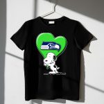 Snoopy Heart Seattle Seahawks Fan 1 T Shirt