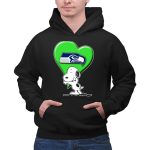 Snoopy Heart Seattle Seahawks Fan 2 Hoodie