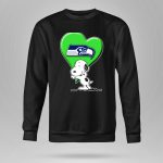 Snoopy Heart Seattle Seahawks Fan 9 Sweatshirt