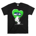 Snoopy Heart Seattle Seahawks Fan T Shirt 6