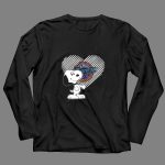 Snoopy Heart Utah Jazz Fan Love 4 Long Sleeves