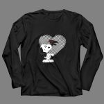 Snoopy Heart With Atlanta Falcons Logo For Fans 4 Long Sleeves