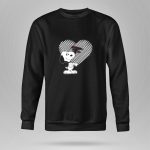 Snoopy Heart With Atlanta Falcons Logo For Fans 9 Sweatshirt