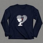 Snoopy Hearts Portland Trail Blazers Fans 6 Long Sleeves