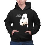 Snoopy Hi Mom You Are Awesome Funny 2 Hoodie