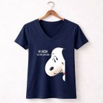 Snoopy Hi Mom You Are Awesome Funny 5 Womens V Neck
