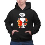 Snoopy Hockey and Calgary Flames Fans This is for All U Flames Haters 2 Hoodie.jpg
