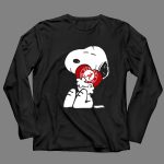 Snoopy Holding Alabama Crimson Tide 4 Long Sleeves