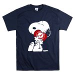 Snoopy Holding Alabama Crimson Tide T Shirt 7