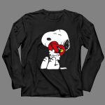 Snoopy Holding Arizona Cardinals Football Team 4 Long Sleeves