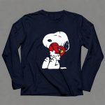 Snoopy Holding Arizona Cardinals Football Team 6 Long Sleeves