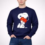 Snoopy Holding Calgary Flames 3 Sweatshirt.jpg