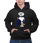 Snoopy Holding Denver Nuggets Basketball This Is For All U Nuggets Haters 2 Hoodie