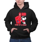 Snoopy Houston Texans 1 DAD One Of A Kind 2 Hoodie