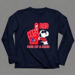 Snoopy Houston Texans 1 DAD One Of A Kind 6 Long Sleeves