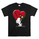 Snoopy Hugging Arizona Cardinals Heart T Shirt 6