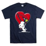Snoopy Hugging Arizona Cardinals Heart T Shirt 7