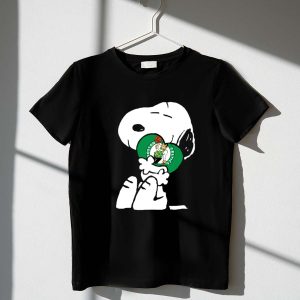 Snoopy Hugging Boston Celtics 1 T Shirt