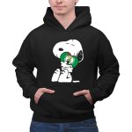 Snoopy Hugging Boston Celtics 2 Hoodie