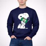 Snoopy Hugging Boston Celtics 3 Sweatshirt
