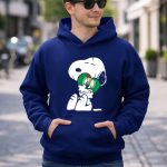 Snoopy Hugging Boston Celtics 8 Hoodie