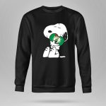 Snoopy Hugging Boston Celtics 9 Hoodie