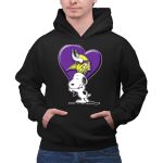 Snoopy Hugging Heart Minnesota Vikings 2 Hoodie