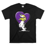 Snoopy Hugging Heart Minnesota Vikings T Shirt 6