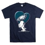 Snoopy Hugging Heart Philadelphia Eagles T Shirt 7