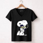 Snoopy Hugging Nashville Predators 7 Womens V Neck.jpg