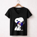 Snoopy Hugging New York Islanders Hockey 7 Womens V Neck.jpg
