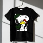Snoopy Hugging Woodstock Winter Hat Scarf Christmas 1 T Shirt 1.jpg
