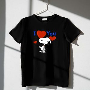 Snoopy I Love You Hearts 1 T Shirt