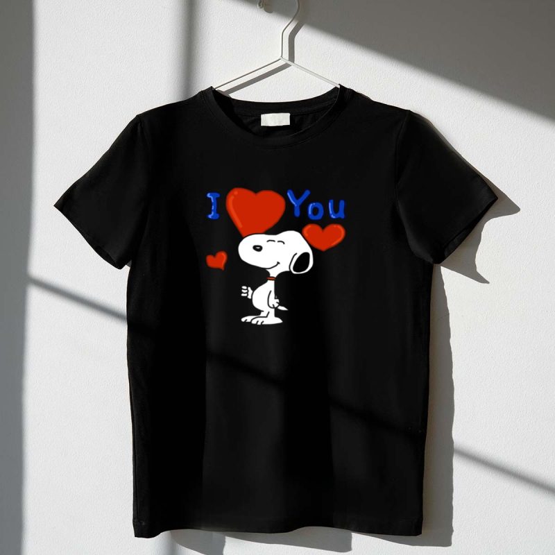 Snoopy I Love You Hearts 1 T Shirt