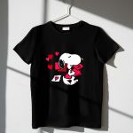 Snoopy I Want All The Love Valentines Peanuts 1 T Shirt