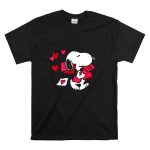 Snoopy I Want All The Love Valentines Peanuts T Shirt 6