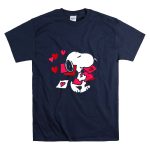 Snoopy I Want All The Love Valentines Peanuts T Shirt 7