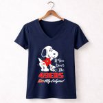 Snoopy If You Dont Like 49ers Kiss My Endzone San Francisco 49ers Fans 5 Womens V Neck